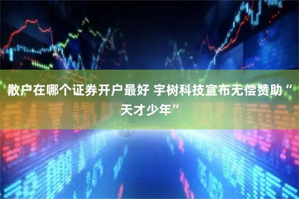 散户在哪个证券开户最好 宇树科技宣布无偿赞助“天才少年”